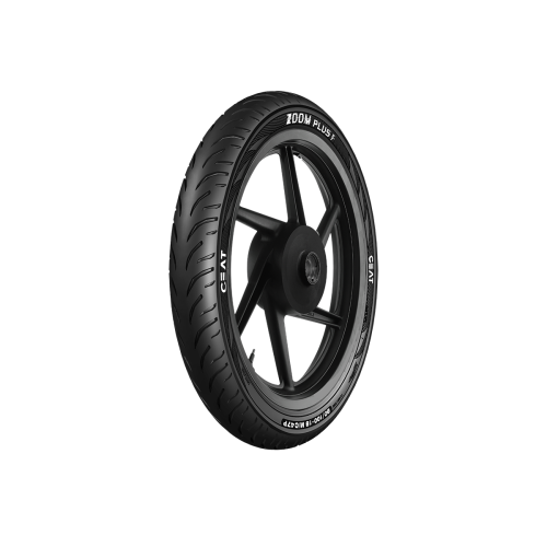 CEAT 100/80-17 ZOOM PLUS F 52P TUBELESS TYRE | Front